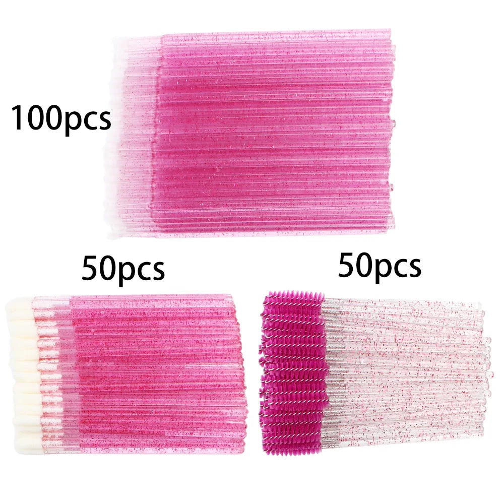 Brushes Set Mascara Wands Lip Brushes Microbrush