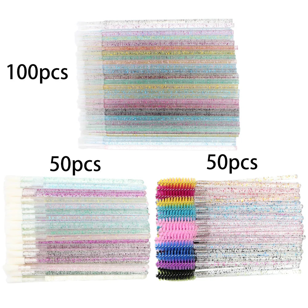 Brushes Set Mascara Wands Lip Brushes Microbrush