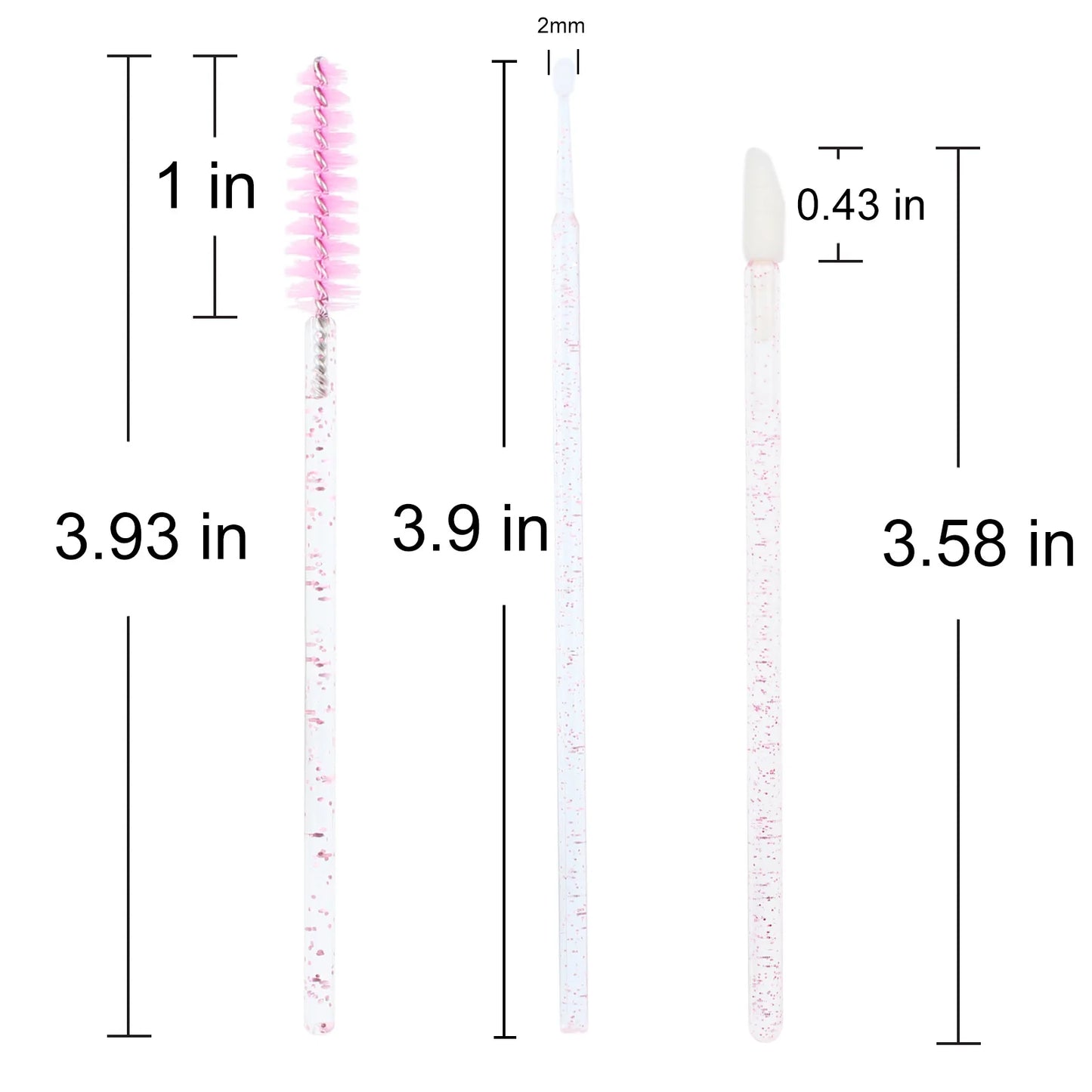Brushes Set Mascara Wands Lip Brushes Microbrush