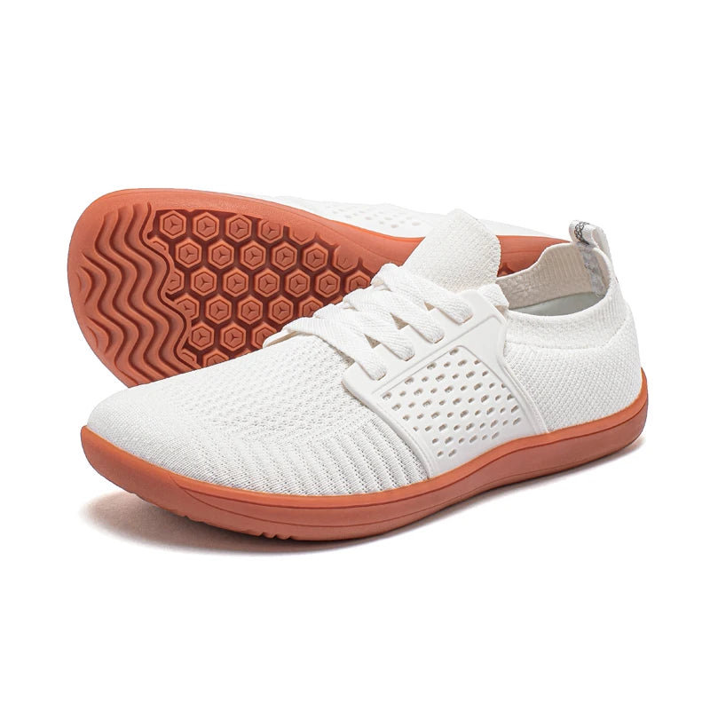 Minimalist Walking Sneakers Shoes | Zero Drop Sole | Breathable Mesh