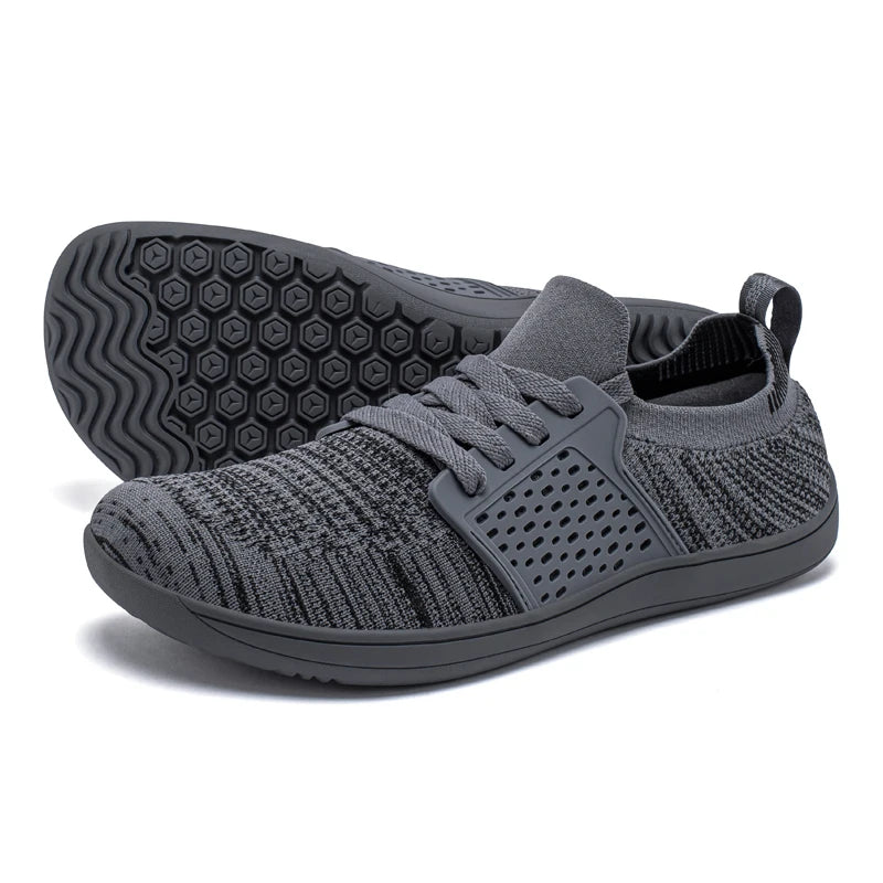 Minimalist Walking Sneakers Shoes | Zero Drop Sole | Breathable Mesh