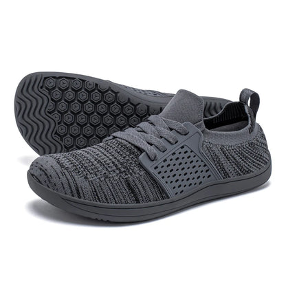 Minimalist Walking Sneakers Shoes | Zero Drop Sole | Breathable Mesh