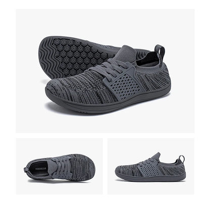 Minimalist Walking Sneakers Shoes | Zero Drop Sole | Breathable Mesh
