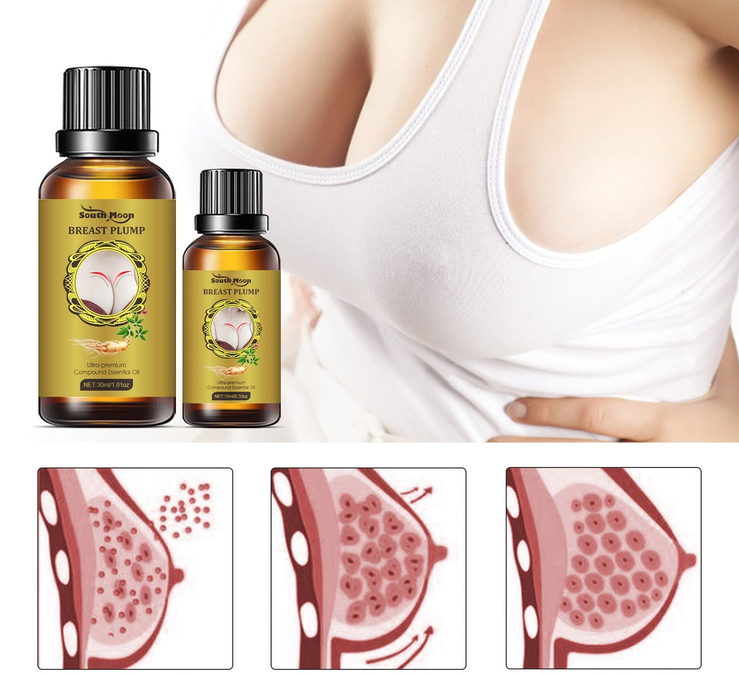 Breast Beauty Rich Charm  Breast Care  Essential Oil